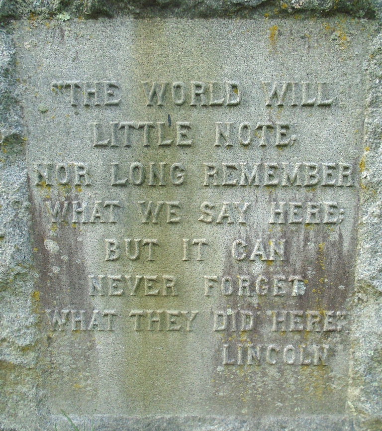 HAMILTON-SLEIGHT POST G.A.R. MEMORIAL CANNON SIDE B