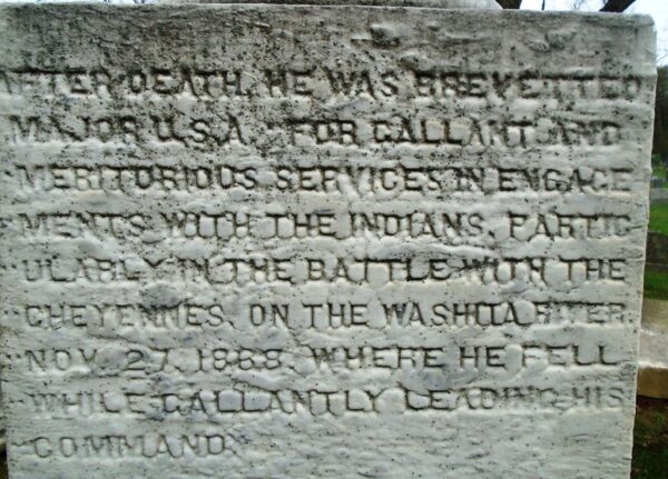 BREV’T. MAJ. LOUIS MCLANE HAMILTON WAR MEMORIAL STONE C