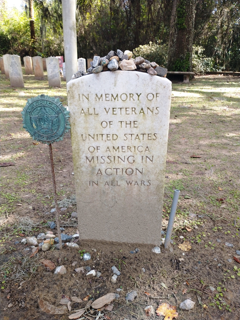 VETERANS OF ALL WARS MISSING IN ACTION MEMORIAL