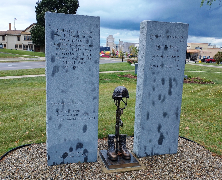 JACKSON COUNTY GLOBAL WAR ON TERROR VETERANS MEMORIAL