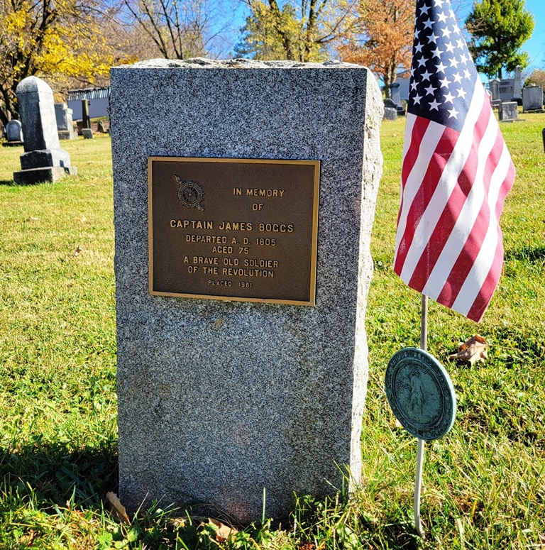 CAPTAIN JAMES BOGGS REVOLUTIONARY SOLDIERS MEMORIAL