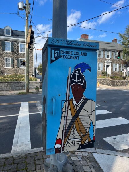 1ST RHODE ISLAND REGIMENT WAR MEMORIAL MURAL
