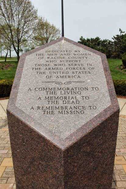 RACINE COUNTY VETERANS MEMORIAL INSCRIPTION