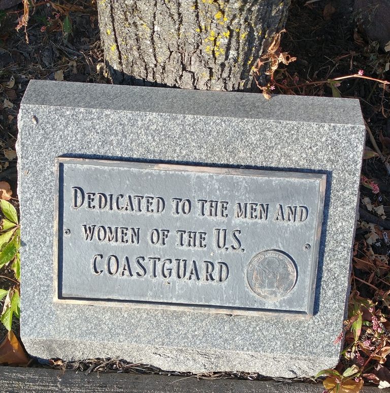 WOODSFIELD U.S. COASTGUARD MEMORIAL TREE PLAQUE
