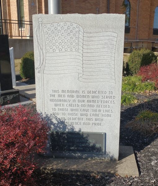 JACKSON COUNTY ARMED FORCES VETERANS MEMORIAL