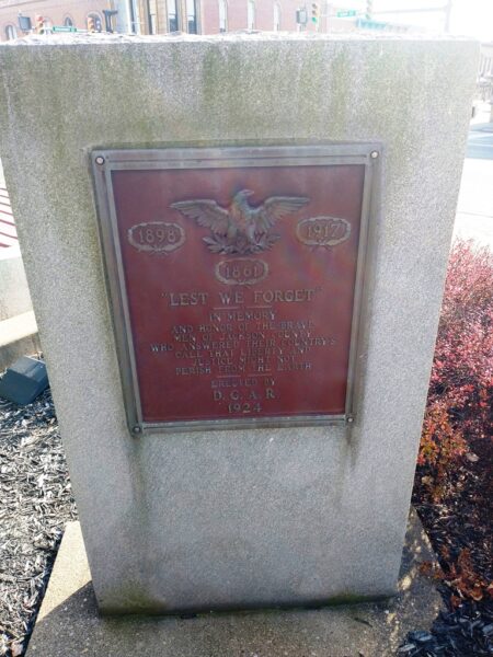 JACKSON COUNTY “LEST WE FORGET” WAR MEMORIAL