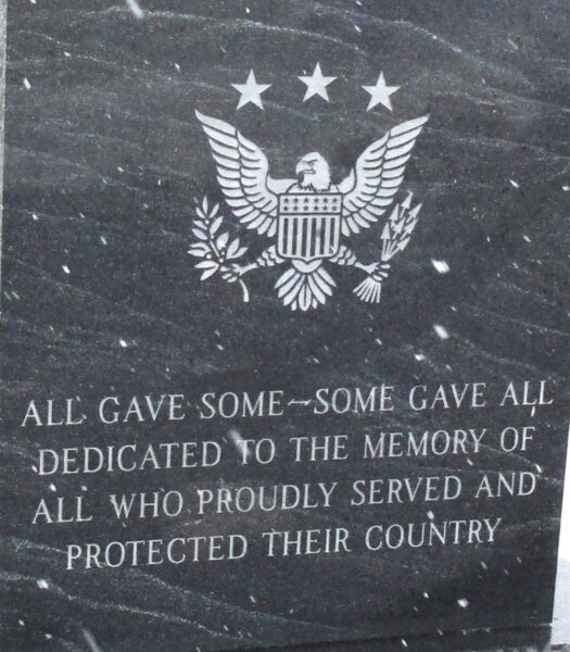 WAYNESFIELD CHAIR OF HONOR MEMORIAL STONE B