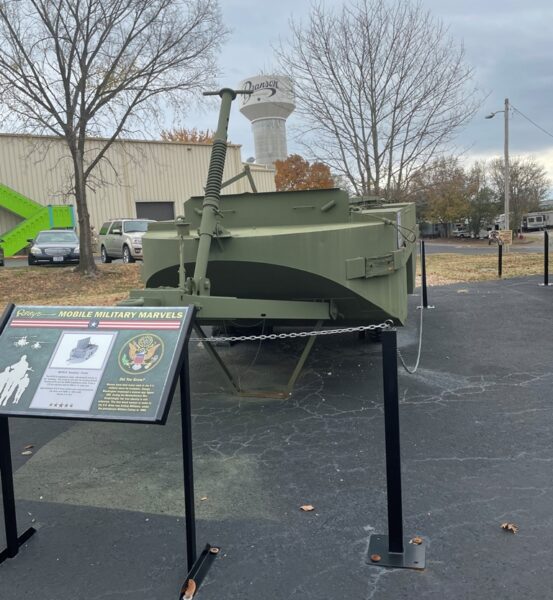 MOBILE MILITARY MARVELS MEMORIAL VEHICLE O
