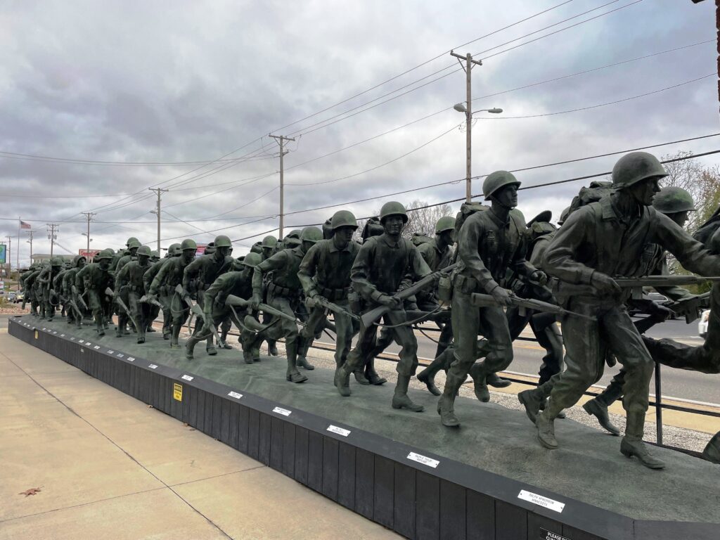 “STORMING THE BEACH” WAR MEMORIAL