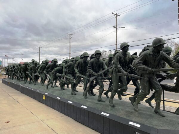 “STORMING THE BEACH” WAR MEMORIAL
