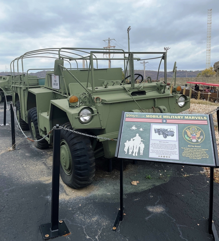 MOBILE MILITARY MARVELS MEMORIAL VEHICLE N