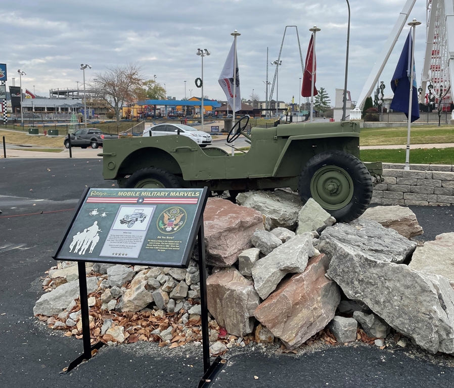 MOBILE MILITARY MARVELS MEMORIAL VEHICLE M