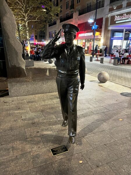 AMERICAN WAY VISIONARY DWIGHT D. EISENHOWER MEMORIAL STATUE