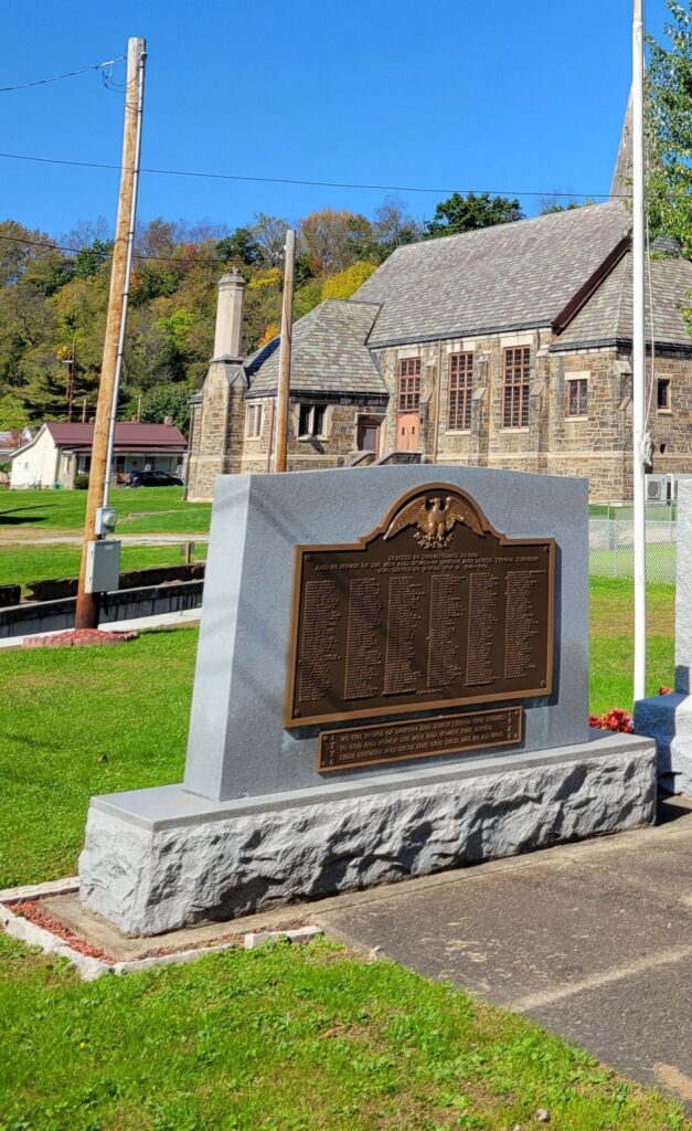 DAWSON AND LOWER TYRONE TOWNSHIP WORLD WAR II MEMORIAL
