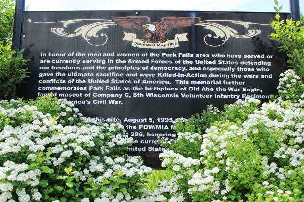 OLD ABE VETERANS MEMORIAL PLAQUE