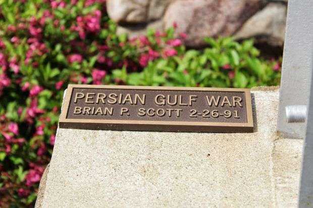 PARK FALLS PERSIAN GULF WAR MEMORIAL PLAQUE