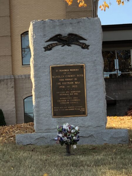 HAMBLEN COUNTY VIETNAM WAR MEMORIAL