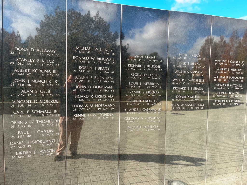 NEW JERSEY VIETNAM VETERANS MEMORIAL PANEL C