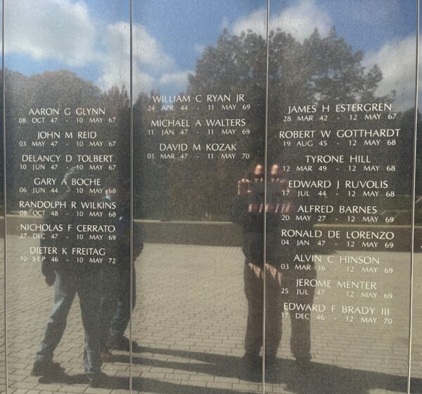NEW JERSEY VIETNAM VETERANS MEMORIAL PANEL B