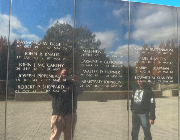 NEW JERSEY VIETNAM VETERANS MEMORIAL PANEL A