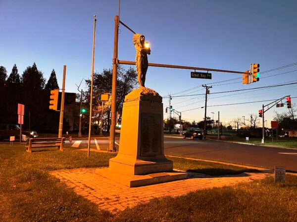 IMPROVED ORDER OF RED MEN SUPREME SACRIFICE WORLD WAR MEMORIAL