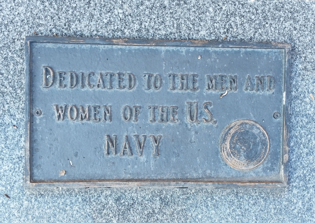 WOODSFIELD U.S. NAVY MEMORIAL TREE PLAQUE