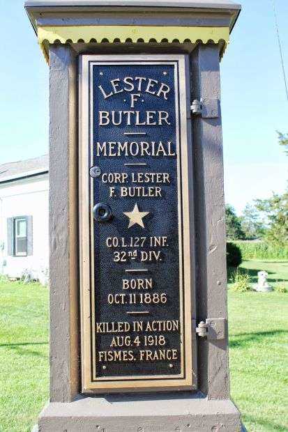 SHOPIERE WAR MEMORIAL CLOCK PLAQUE I