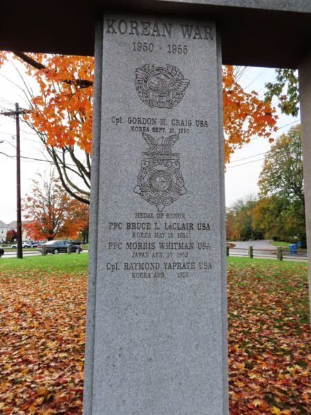 TOWN OF EAST BRIDGEWATER VETERANS MEMORIAL PILLAR B