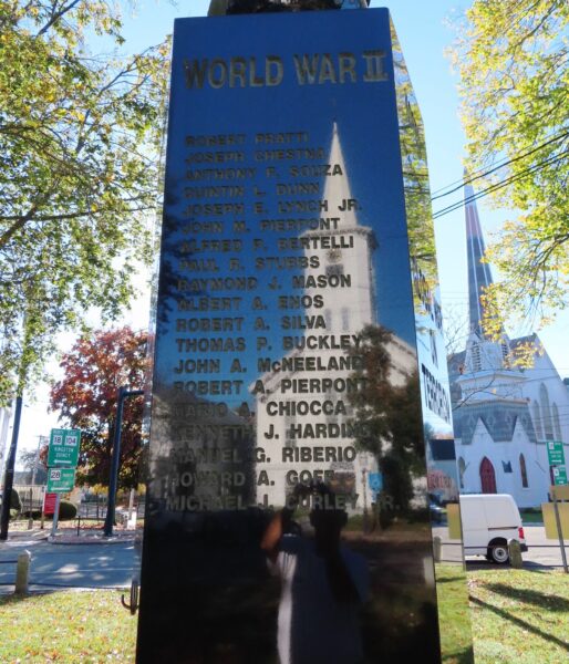 BRIDGEWATER SUPREME SACRIFICE WAR VETERANS MEMORIAL SIDE C