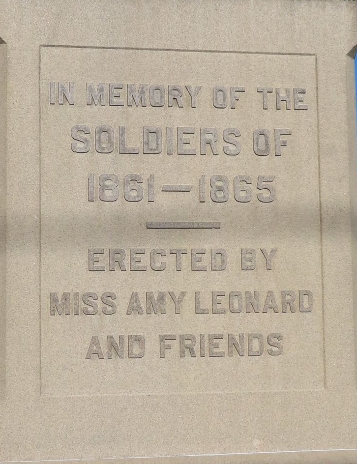 RAYNHAM CIVIL WAR MEMORIAL DEDICATION STONE