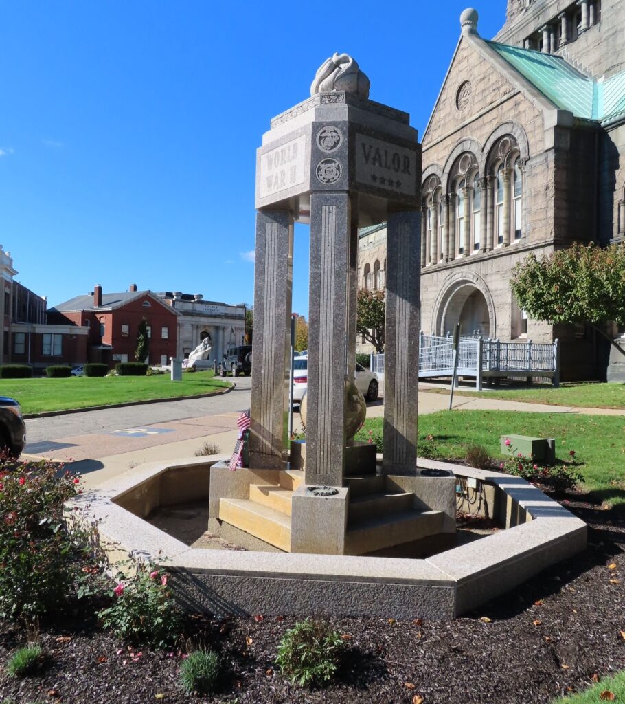 BRISTOL COUNTY WORLD WAR II PEACE MEMORIAL SIDE A
