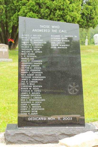 ST. PETERS CEMETERY VETERANS MEMORIAL HONOR ROLL