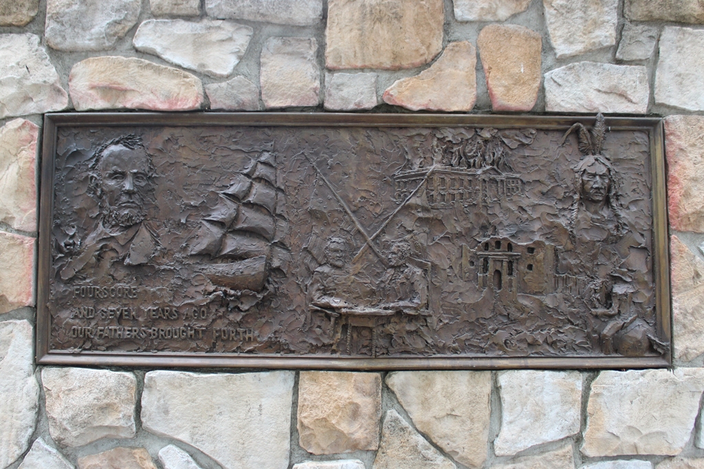 ALL WARS MEMORIAL PLAQUE F