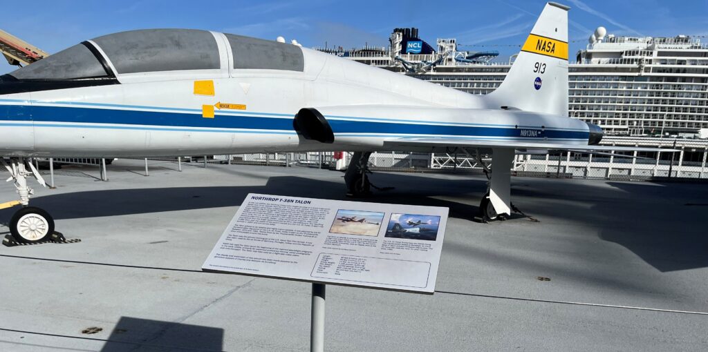 NORTHROP T-38 N TALON MEMORIAL AIRCRAFT