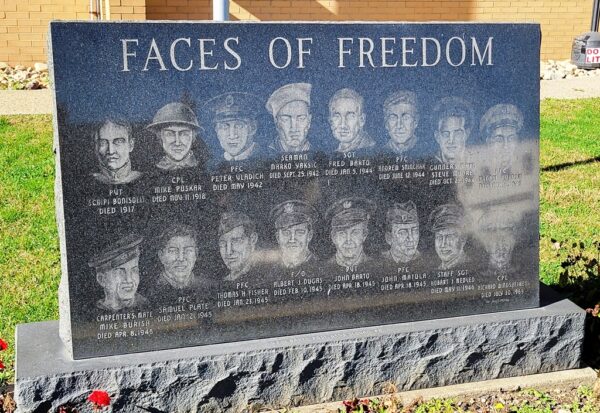FACES OF FREEDOM WAR MEMORIAL