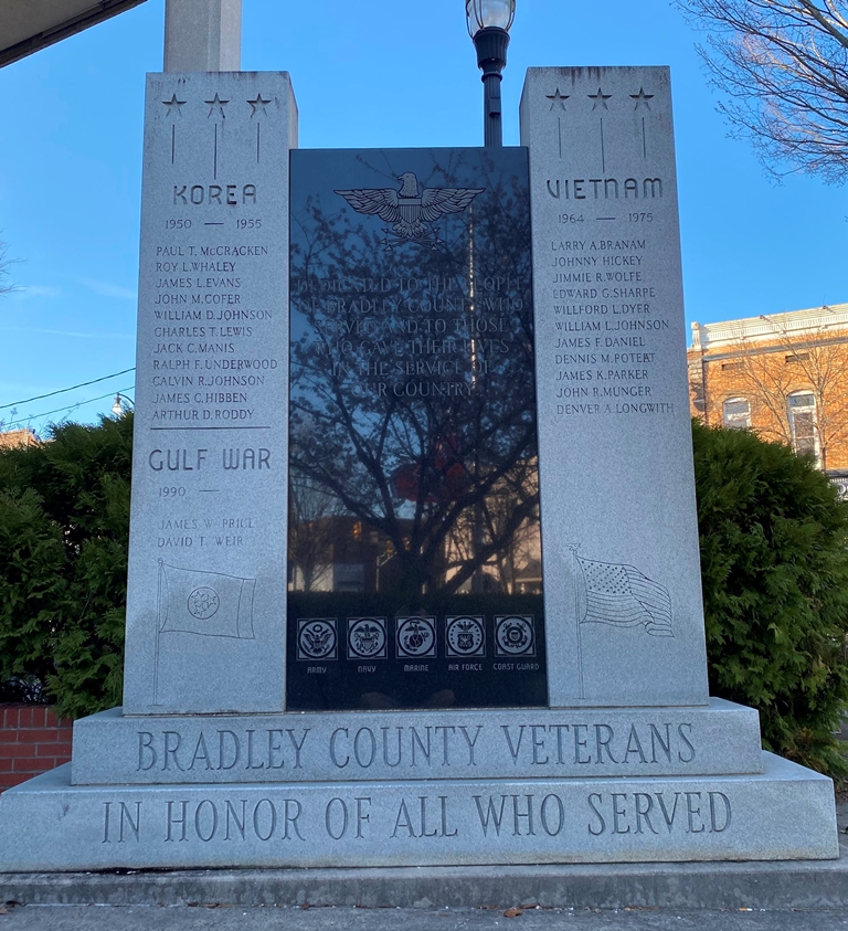 BRADLEY COUNTY VETERANS MEMORIAL