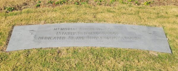 MEMORIAL CIRCLE OF HONOR