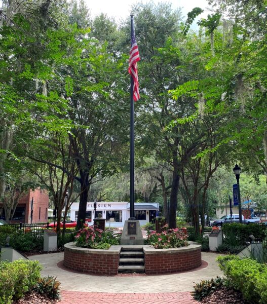 ORANGE COUNTY ARMED FORCES MEMORIAL FLAGPOLE