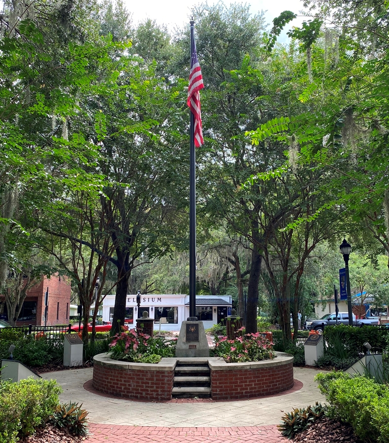 ORANGE COUNTY ARMED FORCES MEMORIAL FLAGPOLE