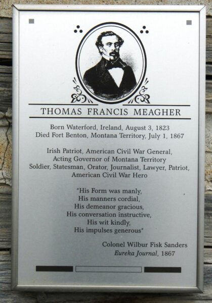 THOMAS FRANCIS MEAGHER WAR MEMORIAL PLAQUE