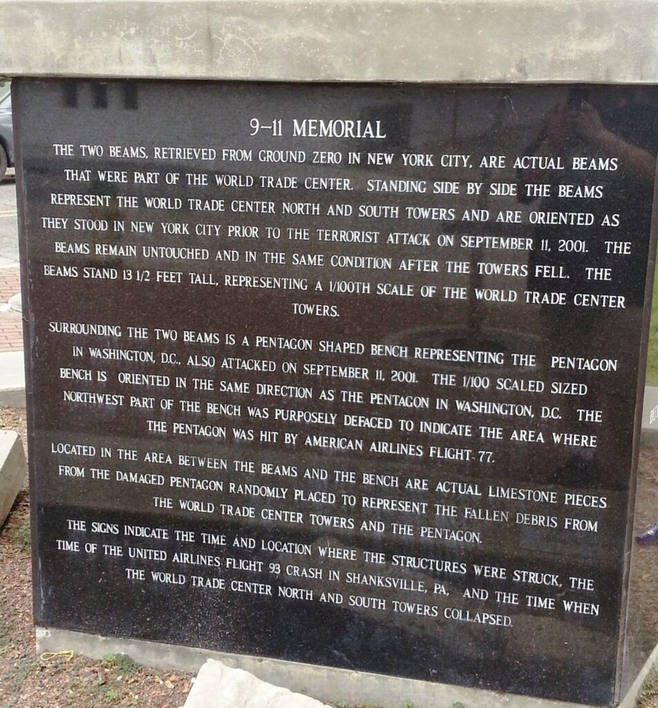 LAFAYETTE 9-11 MEMORIAL SIDE A