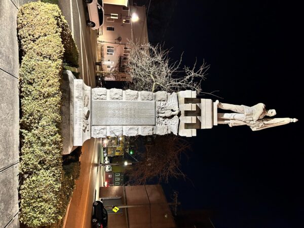 RAHWAY CIVIL WAR MEMORIAL NIGHT-TIME