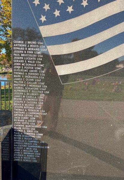 OUR VETERANS MONUMENT RIGHT STONE