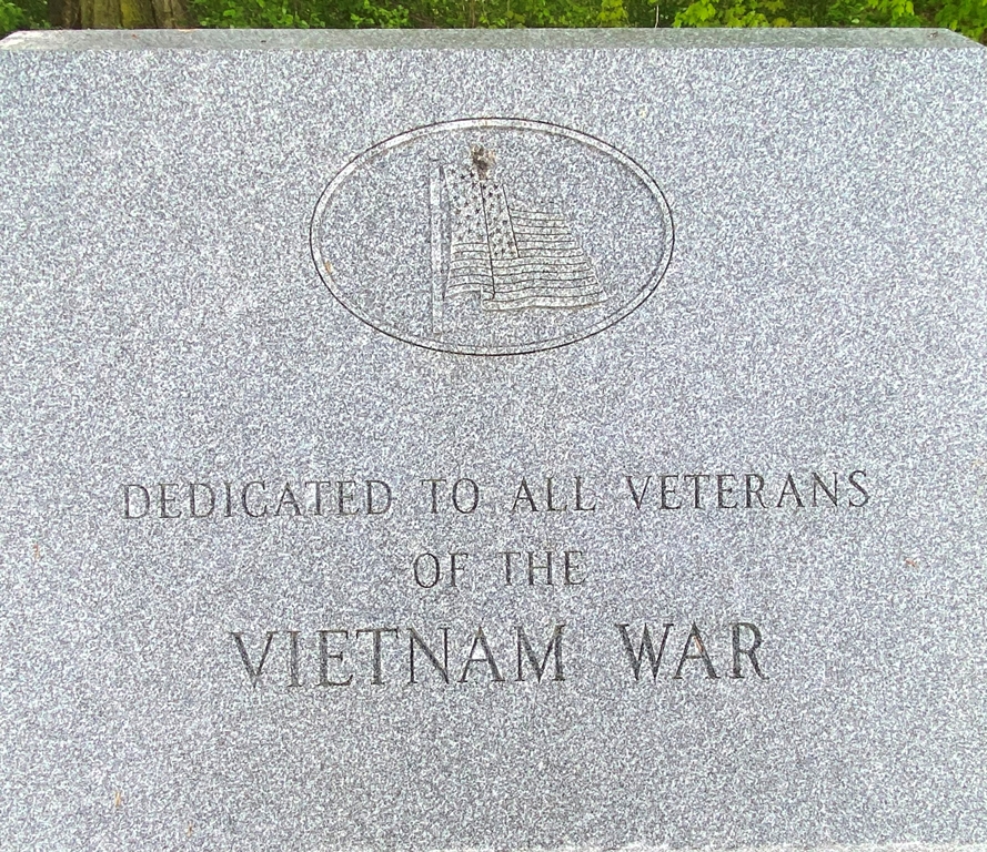 DERBY ALL VIETNAM WAR VETERANS MEMORIAL CLOSE-UP
