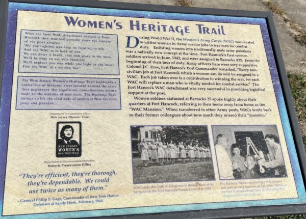 WOMEN’S ARMY CORPS (WAC) WAR MEMORIAL PANEL
