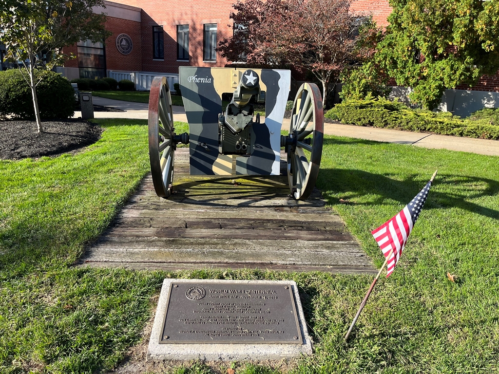 WORLD WAR I CENTENNIAL MEMORIAL FIELD GUN