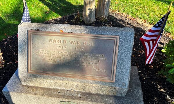 GREATER TOMS RIVER BARRACKS #3440 GREAT WAR MEMORIAL PLAQUE