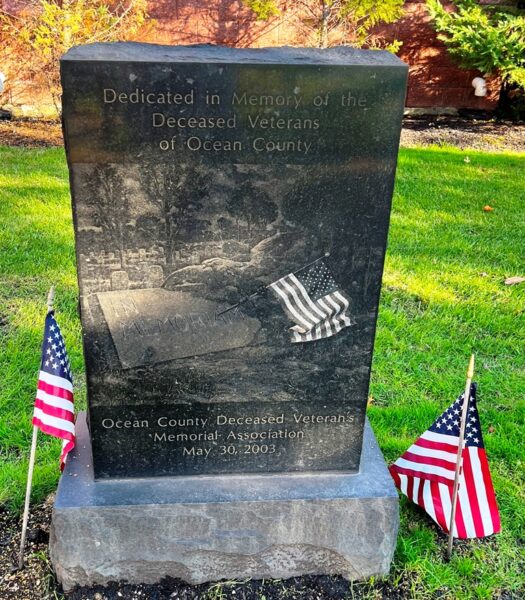 DECEASED VETERANS OF OCEAN COUNTY MEMORIAL
