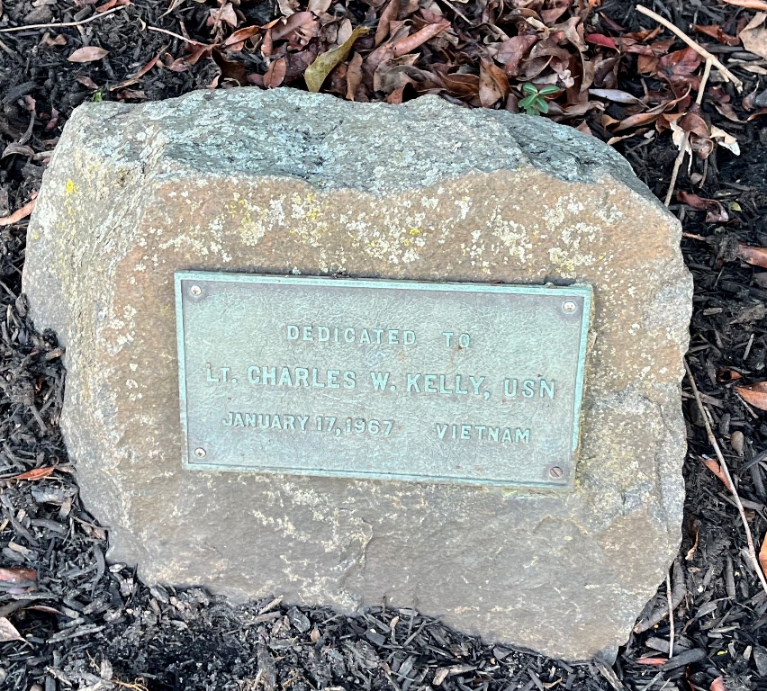 LT. CHARLES W. KELLY, USN WAR MEMORIAL