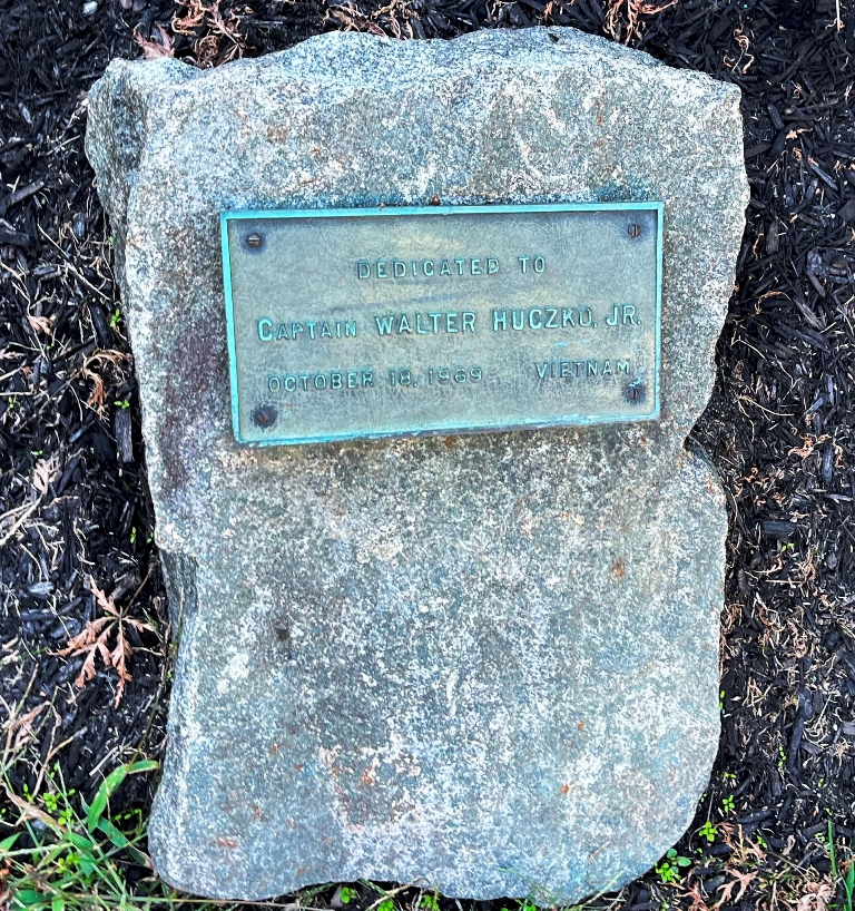 CAPTAIN WALTER HUCKO, JR. WAR MEMORIAL